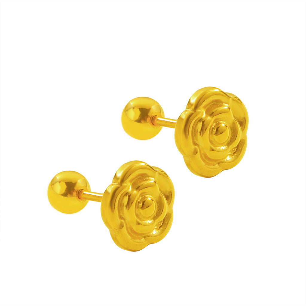 Damen Ohrstecker in Blumenform aus hochwertigem Material Shop Nory
