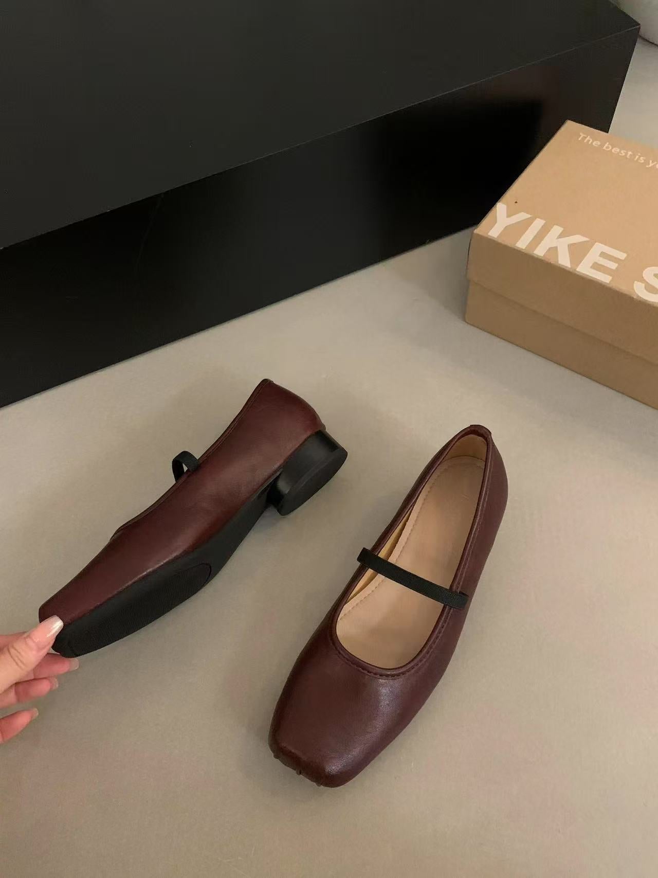 Damen Ballerinas mit elegantem Riemchen und komfortabler Passform