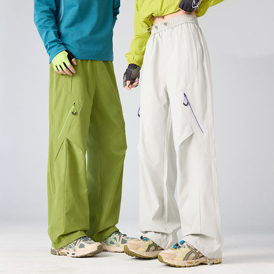Herren Weite technische Cargo-Hose mit Utility-Taschen und elastischem Bund Shop Nory
