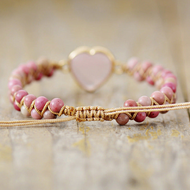 Elegantes Herz-Perlen-Armband | Shop Nory