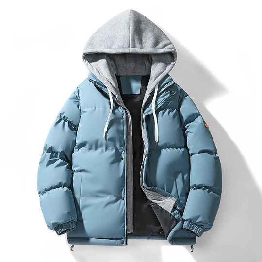 Herren Zweilagige Pufferjacke mit integrierter Kapuzen‑Sweatlage und Thermofutter Shop Nory