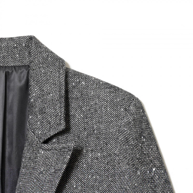 Damen Taillierter Wollmix-Blazer mit Reverskragen und Pattentaschen Shop Nory