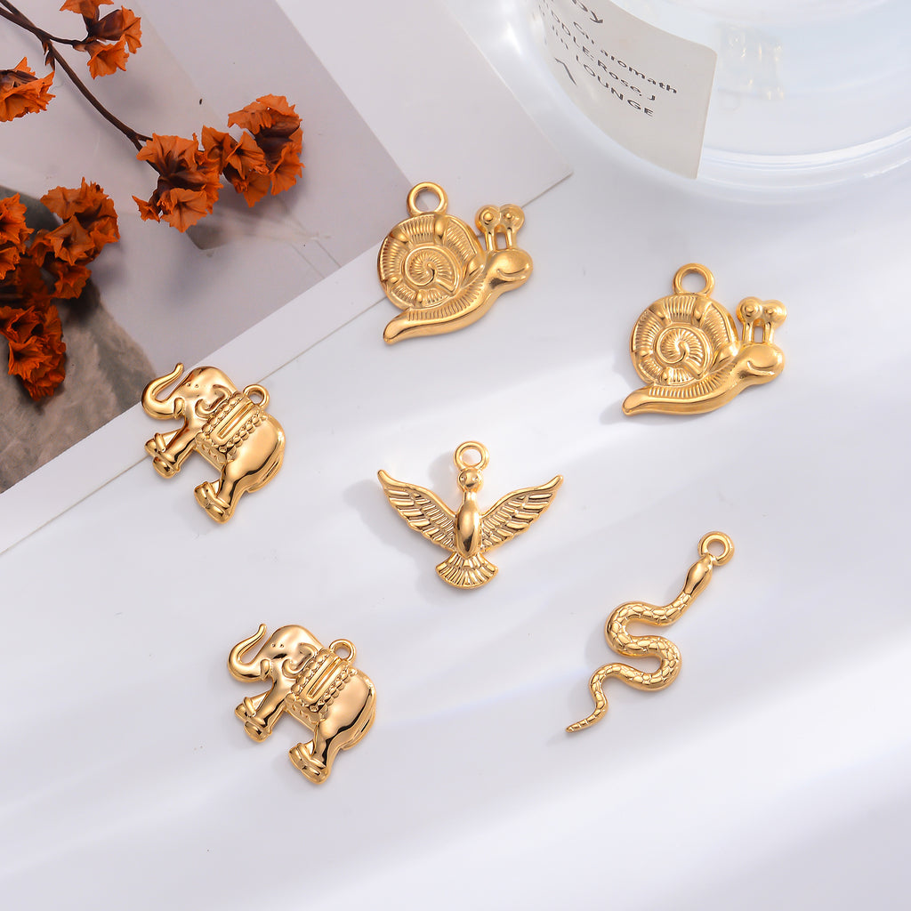 Damen Anhänger mit Elefantendesign Shop Nory