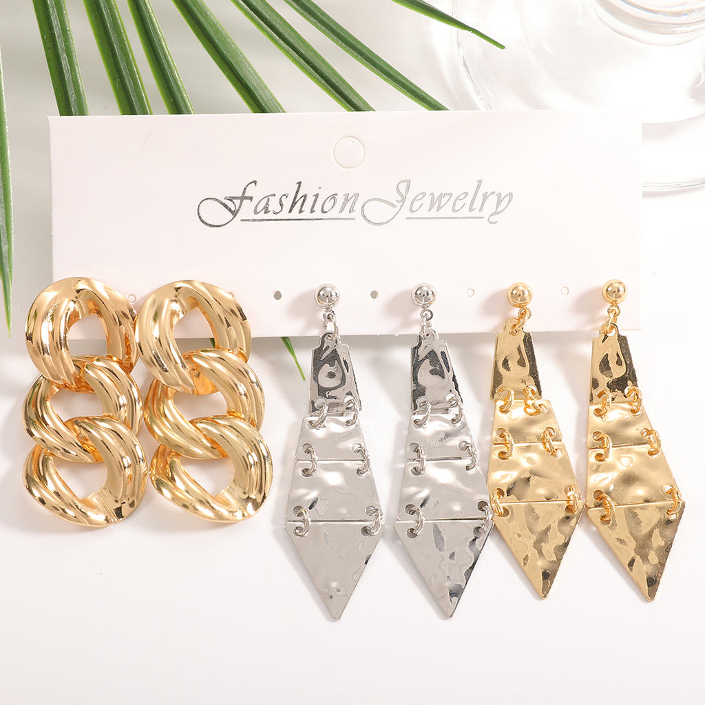 Damen Ohrhänger mit modernem, skulpturalem Design Shop Nory