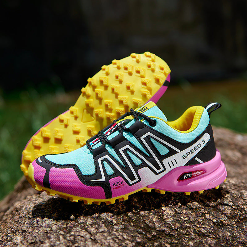 Damen Trail-Running Schuhe mit rutschfester Sohle und atmungsaktivem Obermaterial