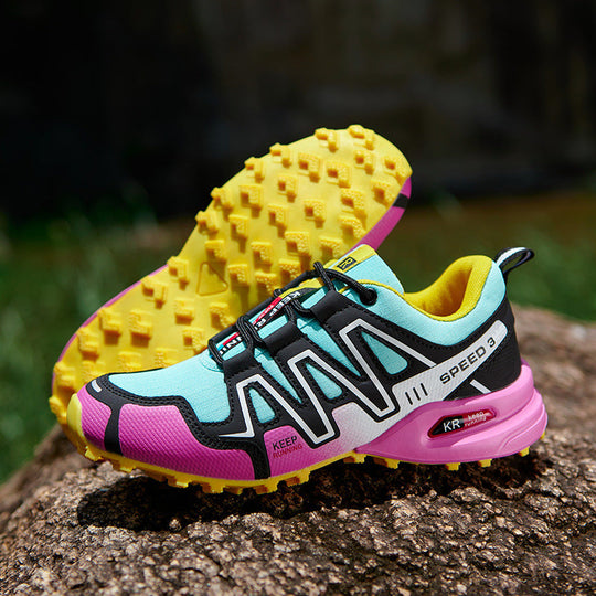 Damen Trail-Running Schuhe mit rutschfester Sohle und atmungsaktivem Obermaterial