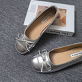Damen Ballerinas mit elegantem Schleifen-Detail und softem Innenfutter