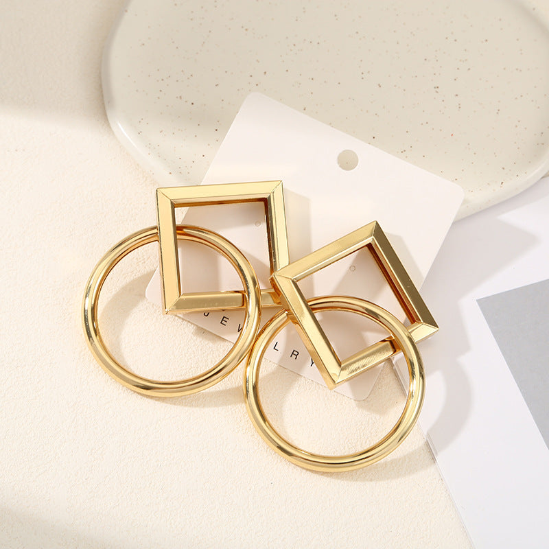 Damen Hängende Ohrringe im modernen geometrischen Design Shop Nory