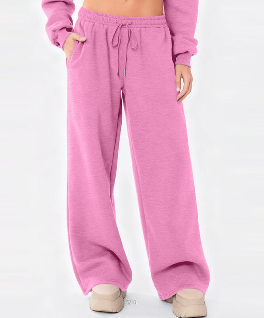 Damen nan weite Loungehose mit hohem Komfortbund, elastischem Tunnelzug und seitlichen Eingrifftaschen Shop Nory