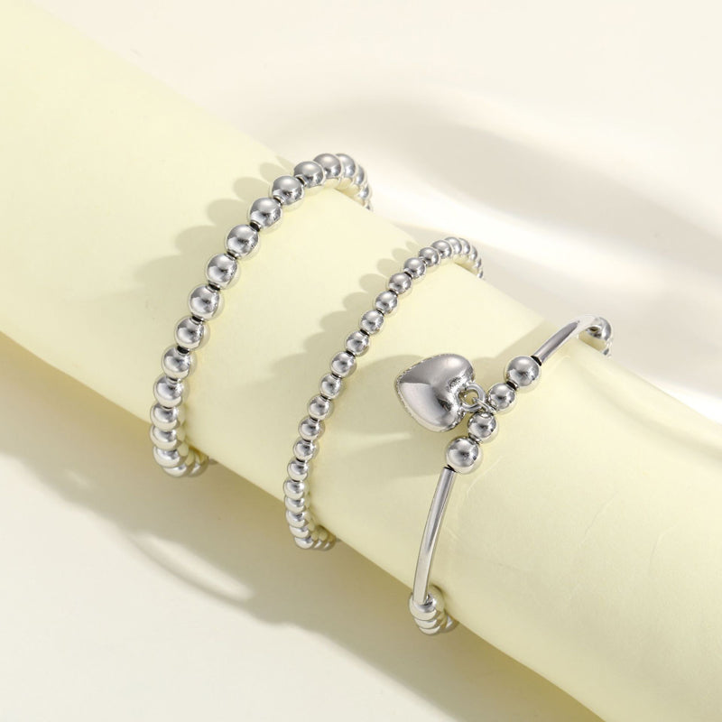 Herz Perlenarmband | Shop Nory