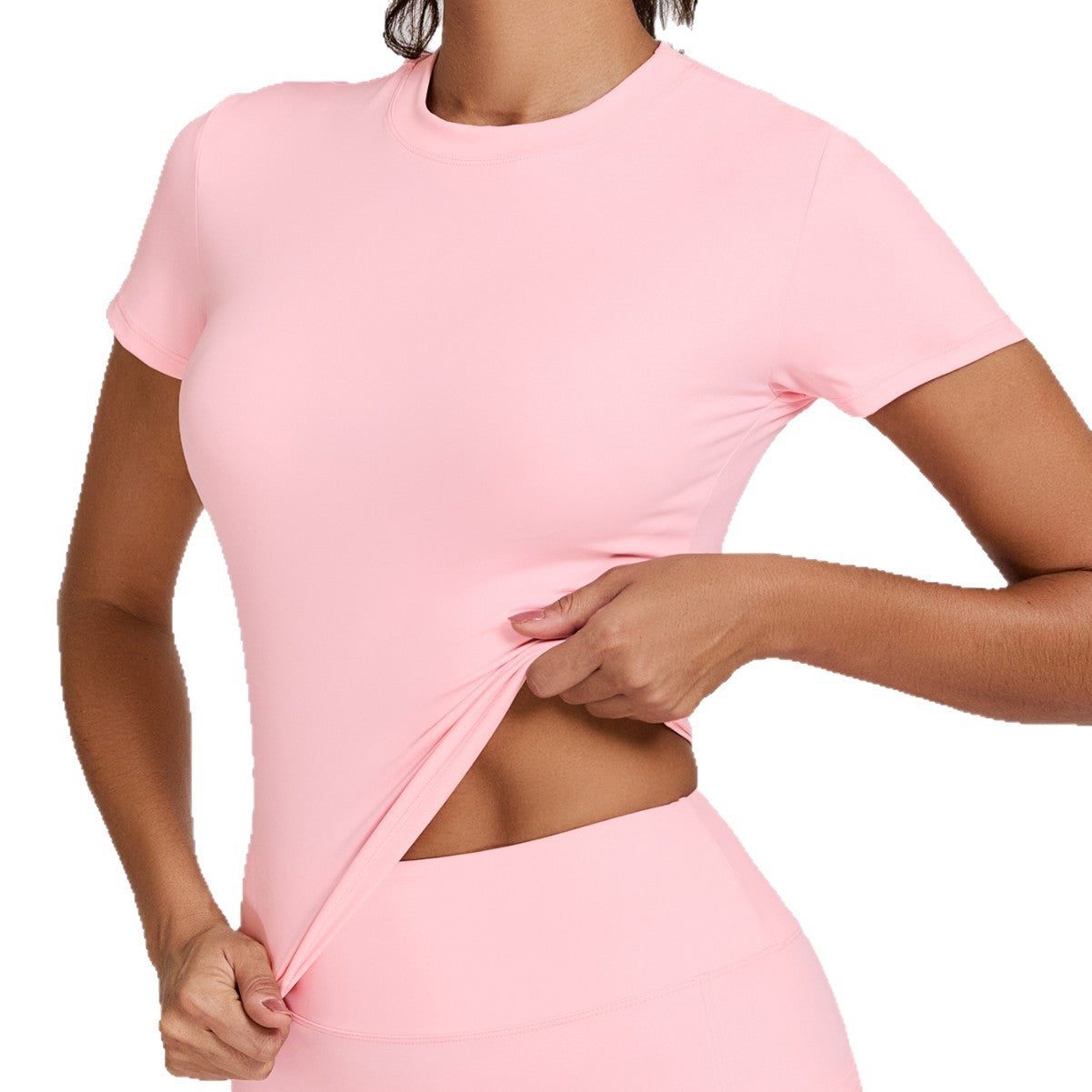 Damen Sportliches Funktionsshirt mit nahtloser Passform
