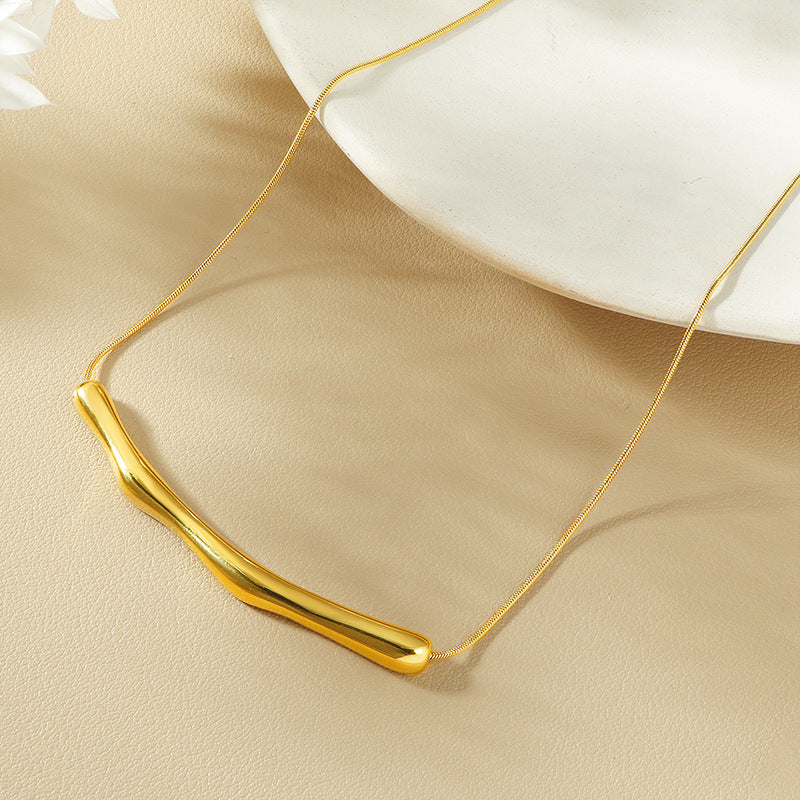 Damen minimalistisches Halskette im organischen Design Shop Nory