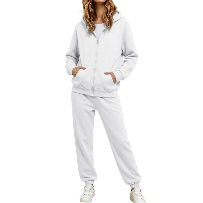 Damen Komfortabler Kapuzenpullover und Jogginghose Set Shop Nory