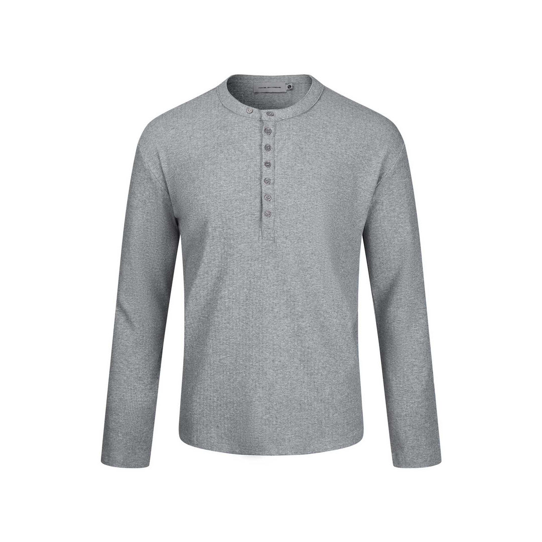 Herren Thermo-Waffelshirt mit Henley-Knopfleiste Shop Nory