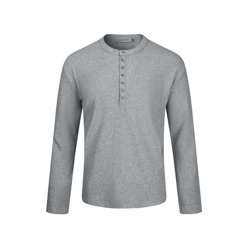 Herren Thermo-Waffelshirt mit Henley-Knopfleiste Shop Nory