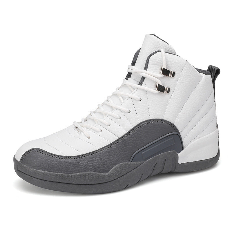 Herren High-Top Basketball-Sneaker mit gepolstertem Knöchelkragen und rutschfester Gummisohle Shopy Nory