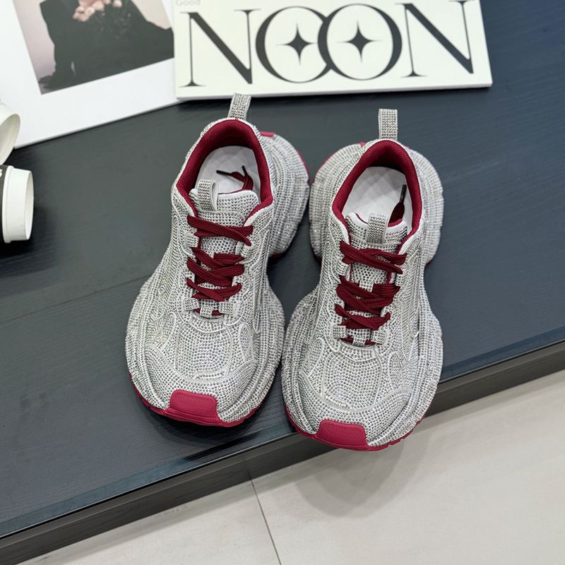 Damen Sportliche glitzernde Chunky-Sneaker mit gepolstertem Komfort Shop Nory