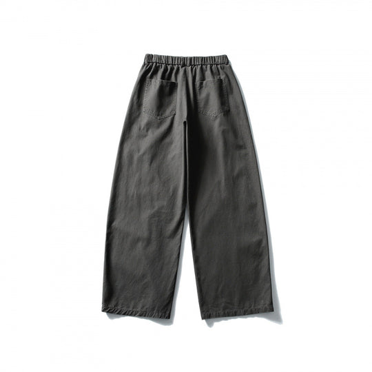 Damen Weite High-Waist Culotte-Hose mit elastischem Bund und Eingrifftaschen Shop Nory
