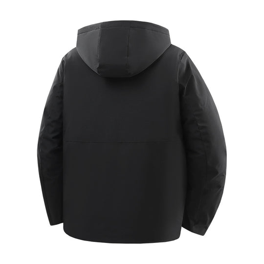 Herren Stylische Winterjacke mit Kunstfell Shop Nory
