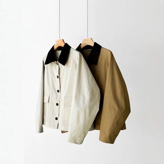 Damen Trendige Übergangsjacke mit hohem Kragen Shop Nory