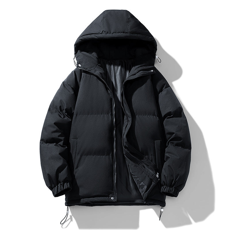 Unisex Gepolsterte Kapuzensteppjacke mit Thermoisolierung und verstellbarem Saum Shop Nory