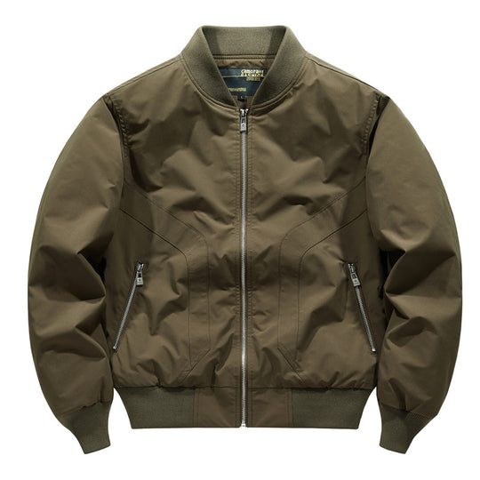 Herren Technische Bomberjacke mit winddichter Shell, Rippenbündchen und Reißverschlusstaschen Shop Nory