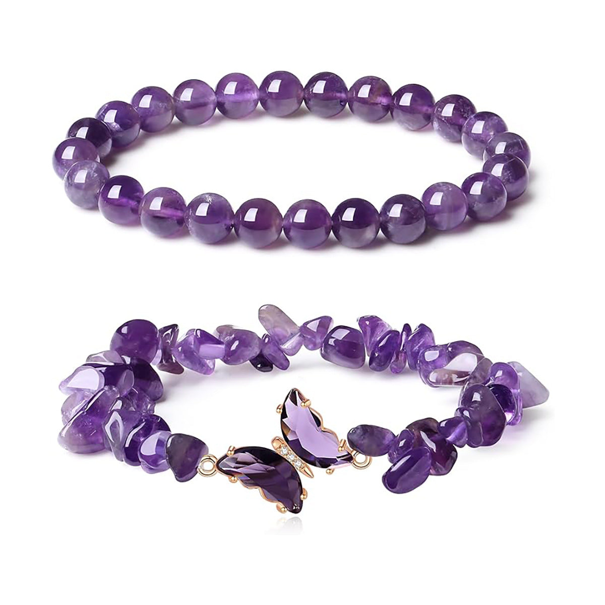 Damen Armbandset aus blauem Edelsteinschmuck mit filigranen Details Shop Nory