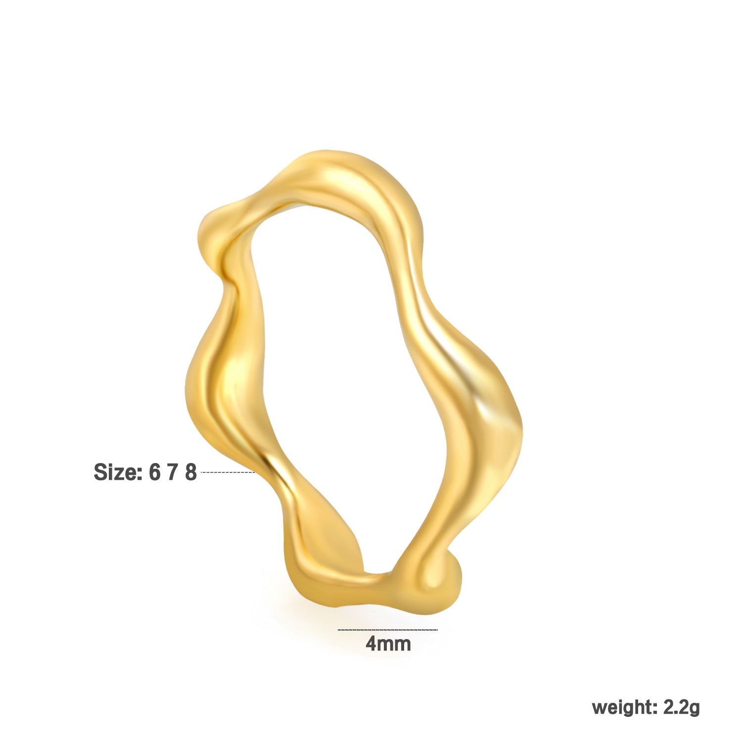 Damen Verstellbarer Ring mit einem eleganten türkisen Steindetail Shop Nory