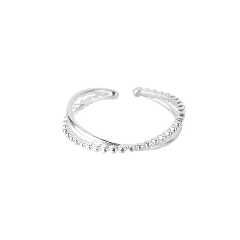 Damen zierlicher und filigraner Ring mit kunstvollem Design Shop Nory