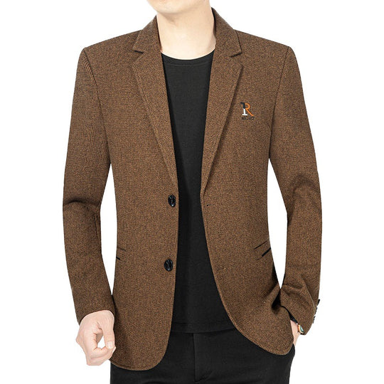 Herren Strukturiertes Sakko mit schmalem Schnitt und aufgesetzten Taschen Shop Nory