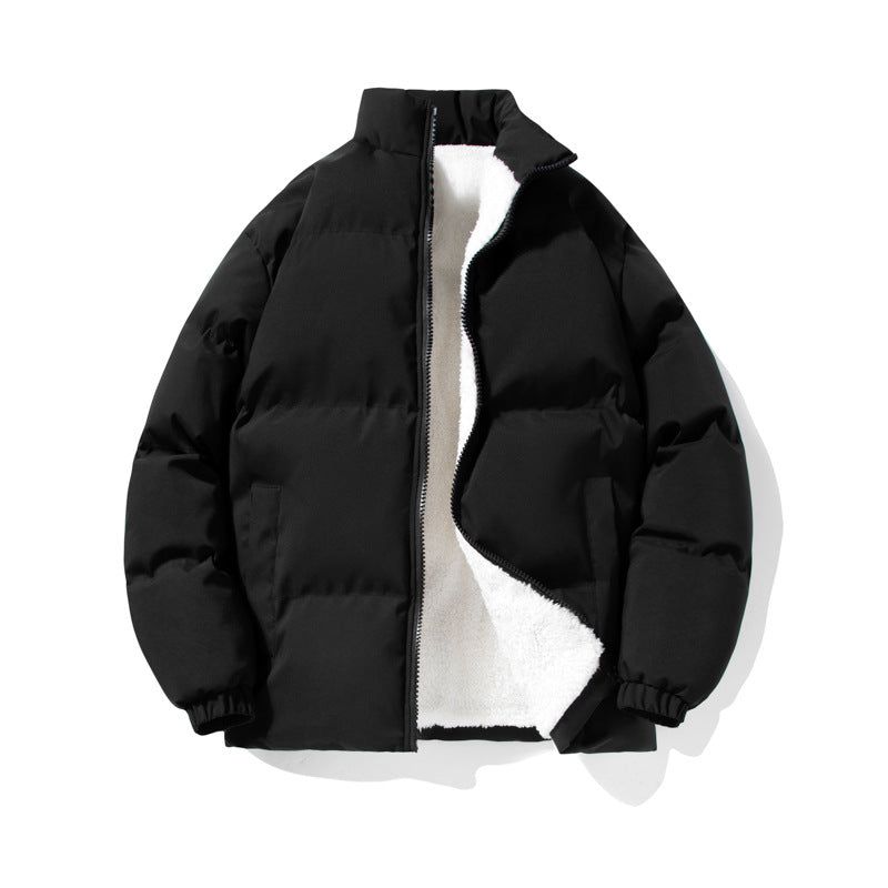 Herren Thermo‑Steppjacke mit Sherpa‑Fleece‑Innenfutter, Stehkragen und verdecktem Reißverschluss Shop Nory