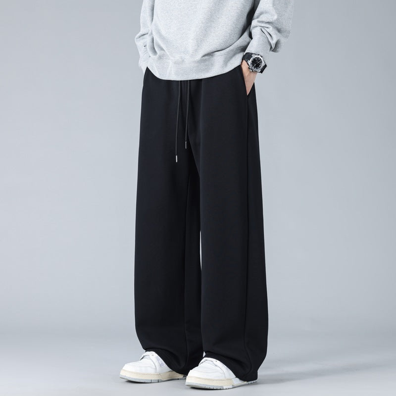 Herren Weite Oversize-Baggy-Loungehose mit Tunnelzugbund und fließender Jersey‑Qualität Shop Nory