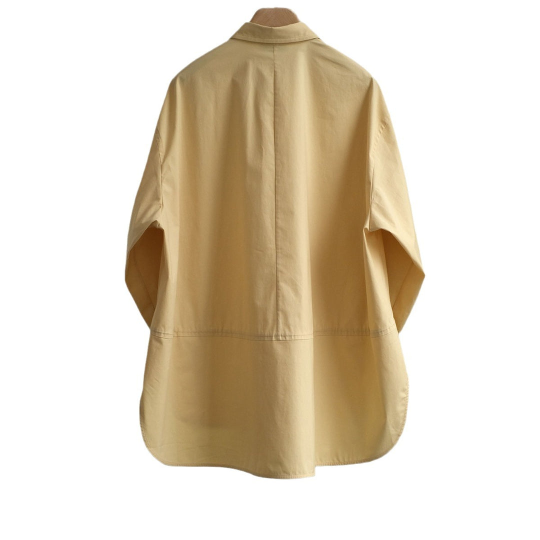 Damen Modische Oversized-Hemdbluse Shop Nory