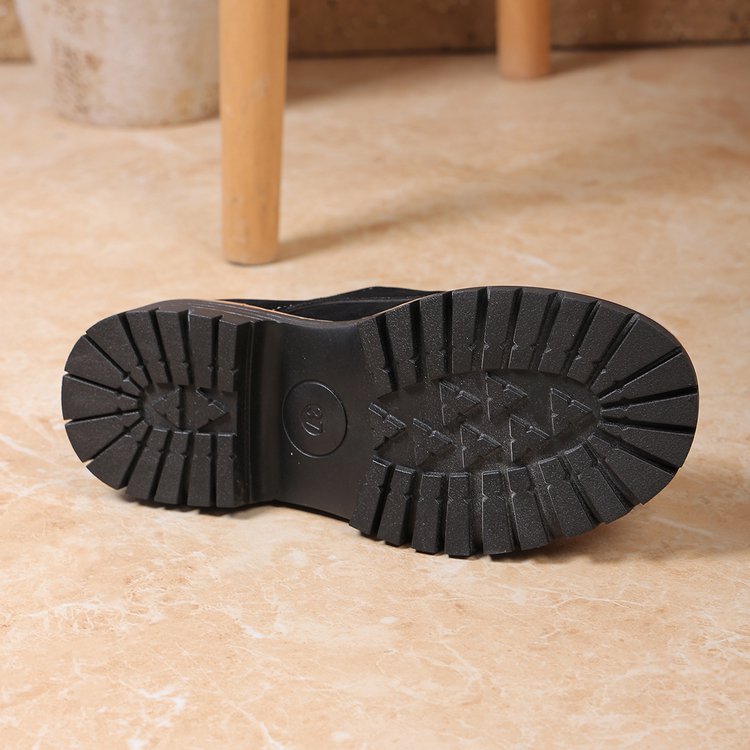 Damen Chunky Loafer im Mokassin‑Stil mit großer Zierschließe, Velours‑Optik und profilierter Gummisohle Shop Nory