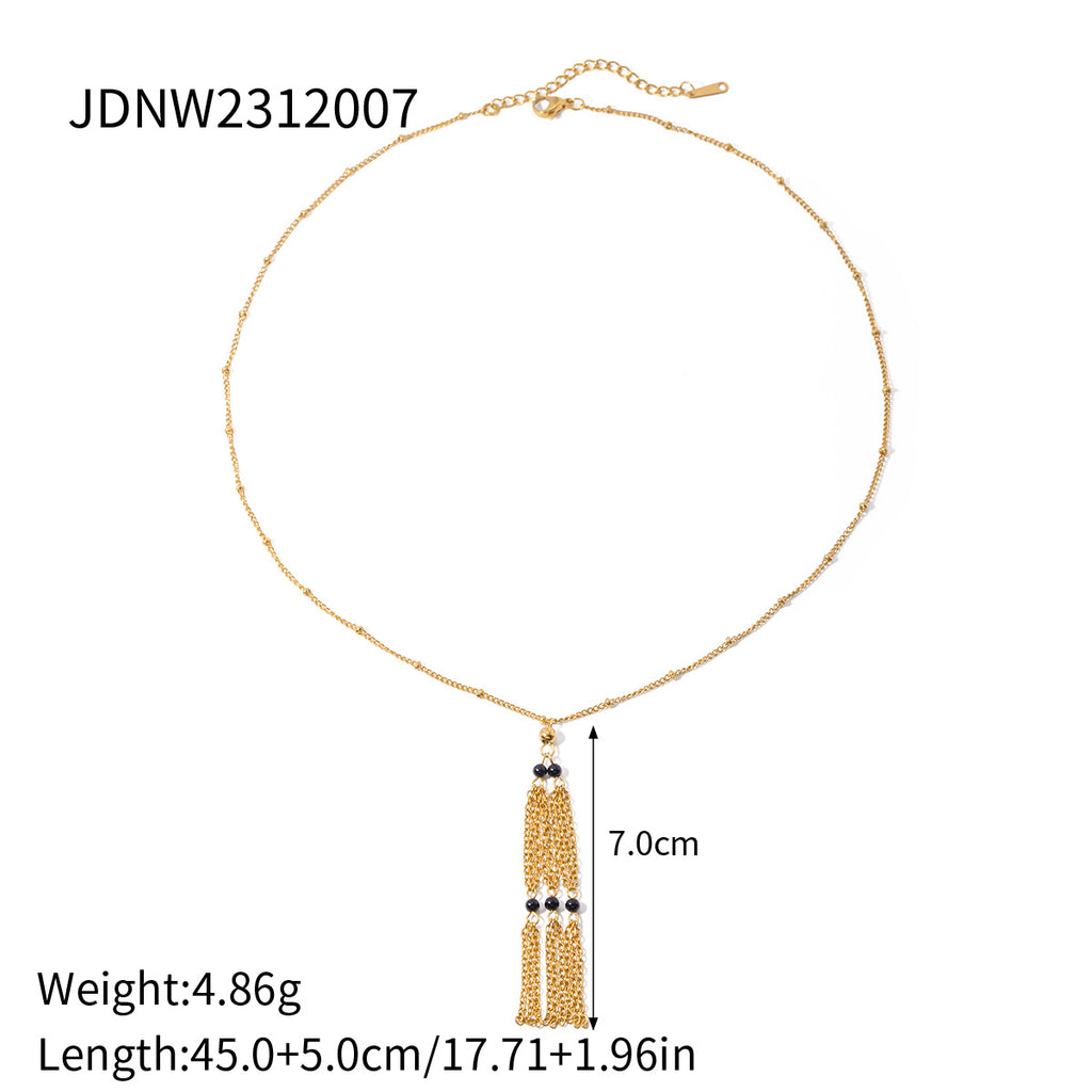 Damen mehrlagige Halskette mit anpassbarem Design und hypoallergenen Eigenschaften Shop Nory