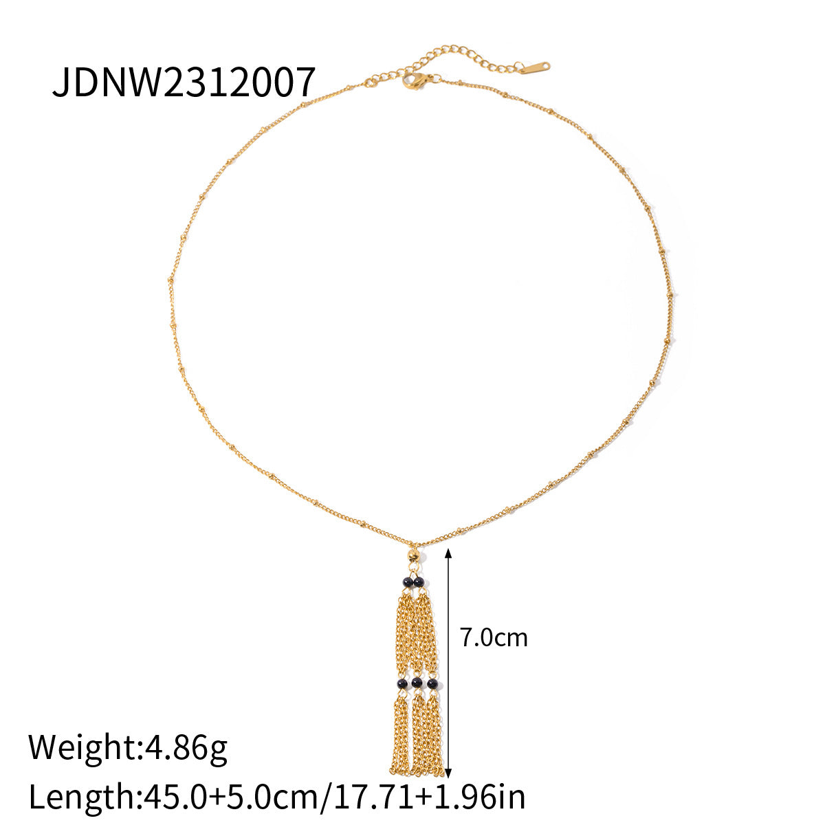Damen mehrlagige Halskette mit anpassbarem Design und hypoallergenen Eigenschaften Shop Nory