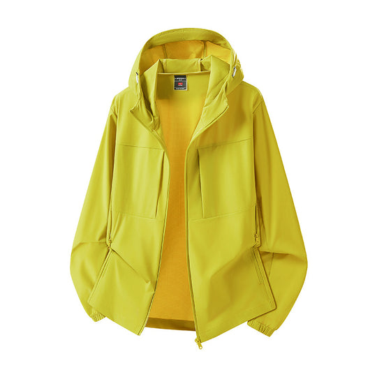 Damen Wetterfeste Outdoorjacke mit Kapuze Shop Nory