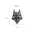 Herren Detaillierter Totenkopf-Ring aus Edelstahl Shop Nory