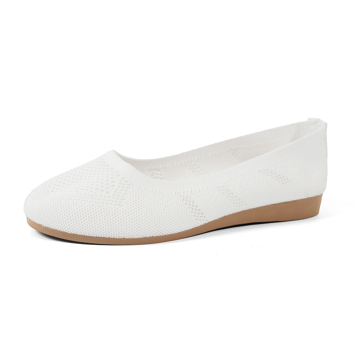 Damen atmungsaktive Ballerinas mit flexiblem Fußbett Shopnory