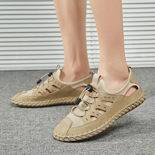 Herren Atmungsaktive Outdoor-Schnellschnürsandalen