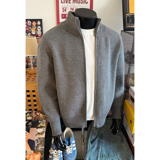 Herren Kuscheliger Stehkragenpullover Shop Nory