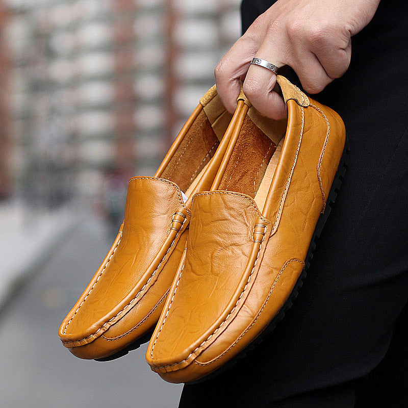 Herren Elegante Mokassins aus weichem Leder