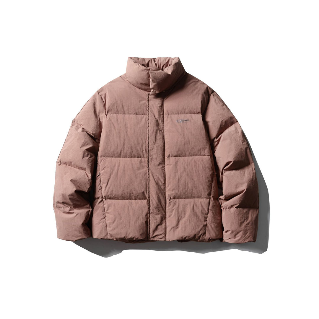 Herren Kurzer Boxy-Puffer mit wattiertem Kissenkragen und winddichter Außenhülle Shop Nory