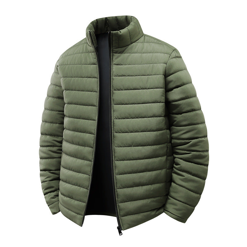 Herren Steppjacke mit leichter Thermoisolierung und hohem Stehkragen Shop Nory
