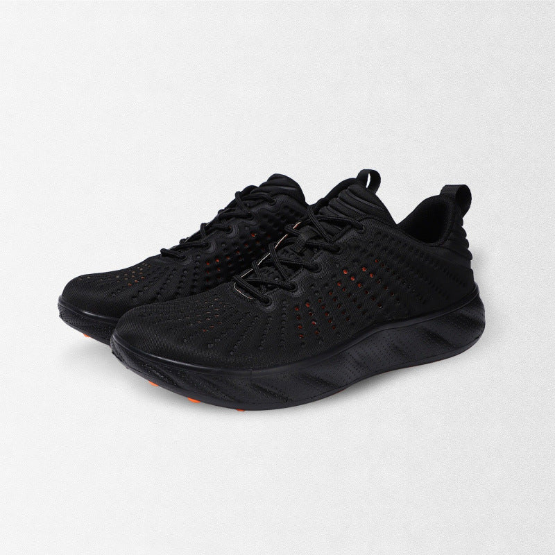 Damen Atmungsaktive Laufsneaker mit perforiertem Strickobermaterial und gedämpfter Plateausohle Shop Nory