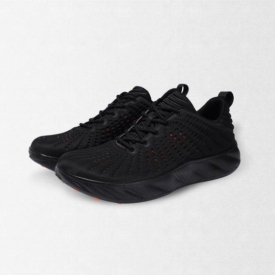Damen Atmungsaktive Laufsneaker mit perforiertem Strickobermaterial und gedämpfter Plateausohle Shop Nory