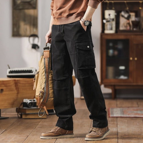 Herren Cargo-Hose mit verstärkten Kniepartien und Multifachtaschen Shop Nory