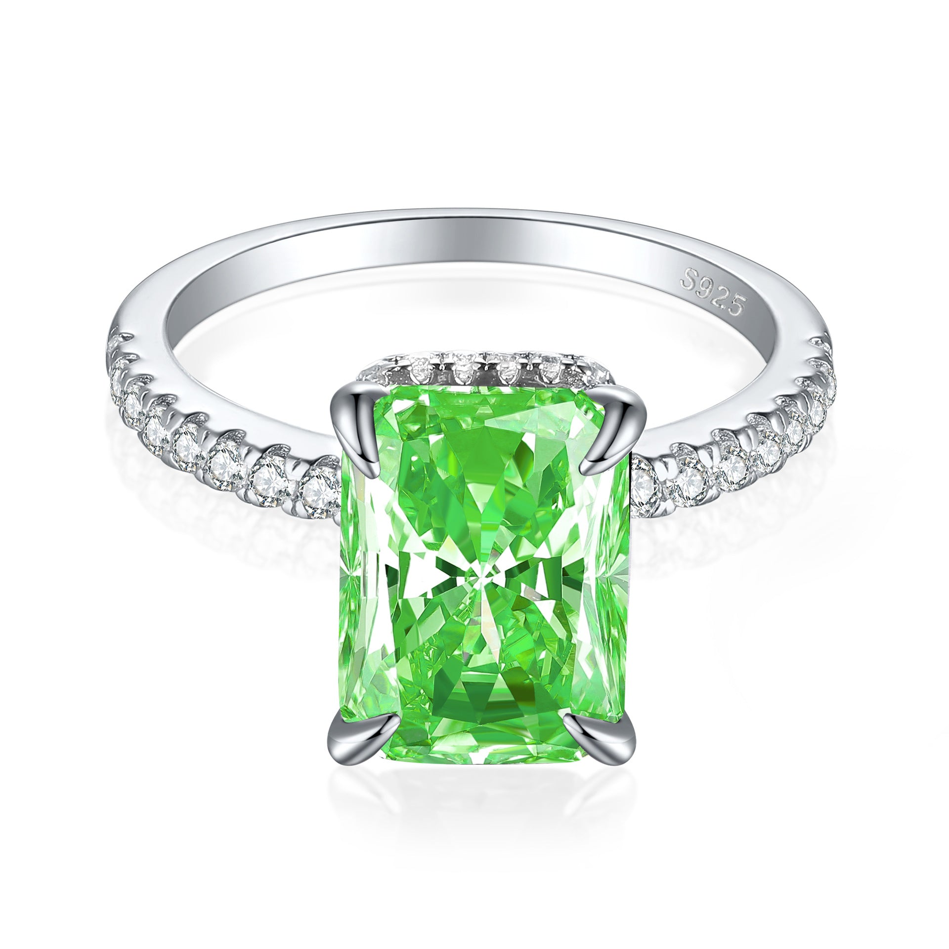 Damenring mit elegantem Kupfer-Zirkonia und filigranem Design Shop Nory
