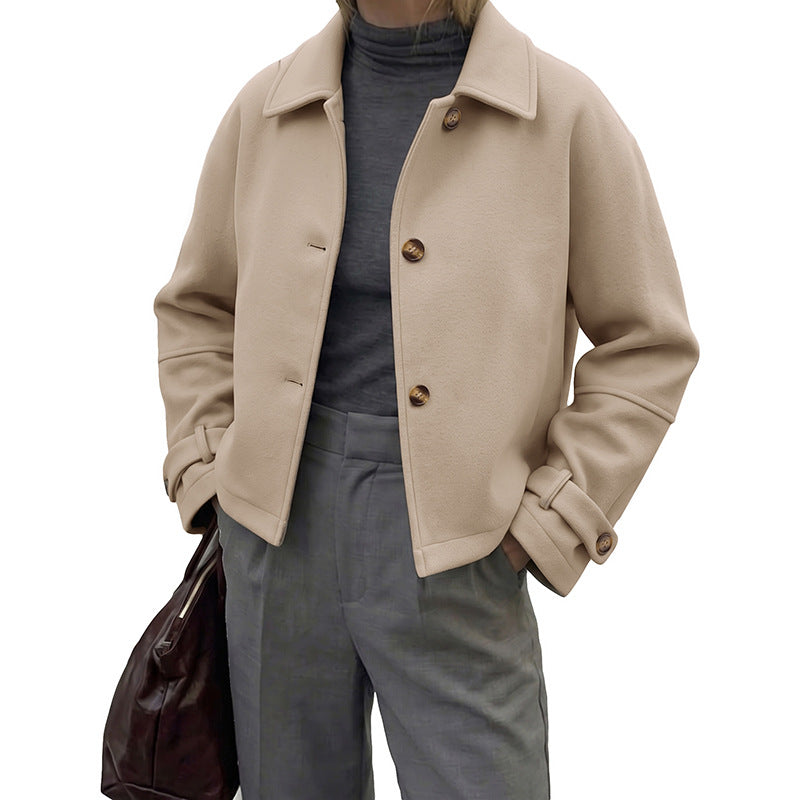 Damen Modische Overshirt Jacke Shop Nory