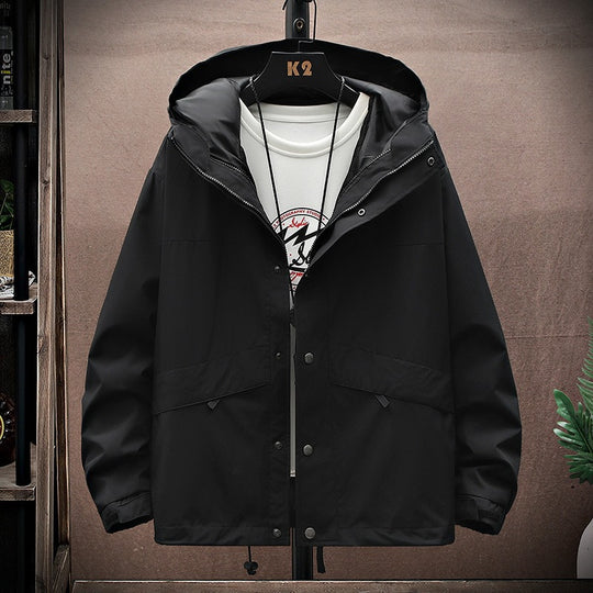 Herren Funktionsjacke mit verstellbarem Kapuzensystem Shop Nory